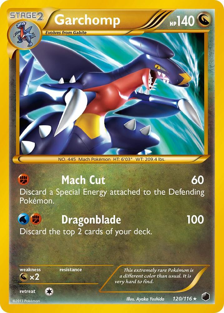 Garchomp (120 Secret Rare) | Plasma Freeze #120/116