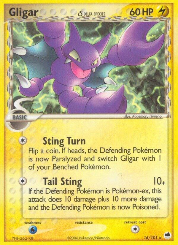Gligar (Delta Species) | EX Dragon Frontiers #16/101