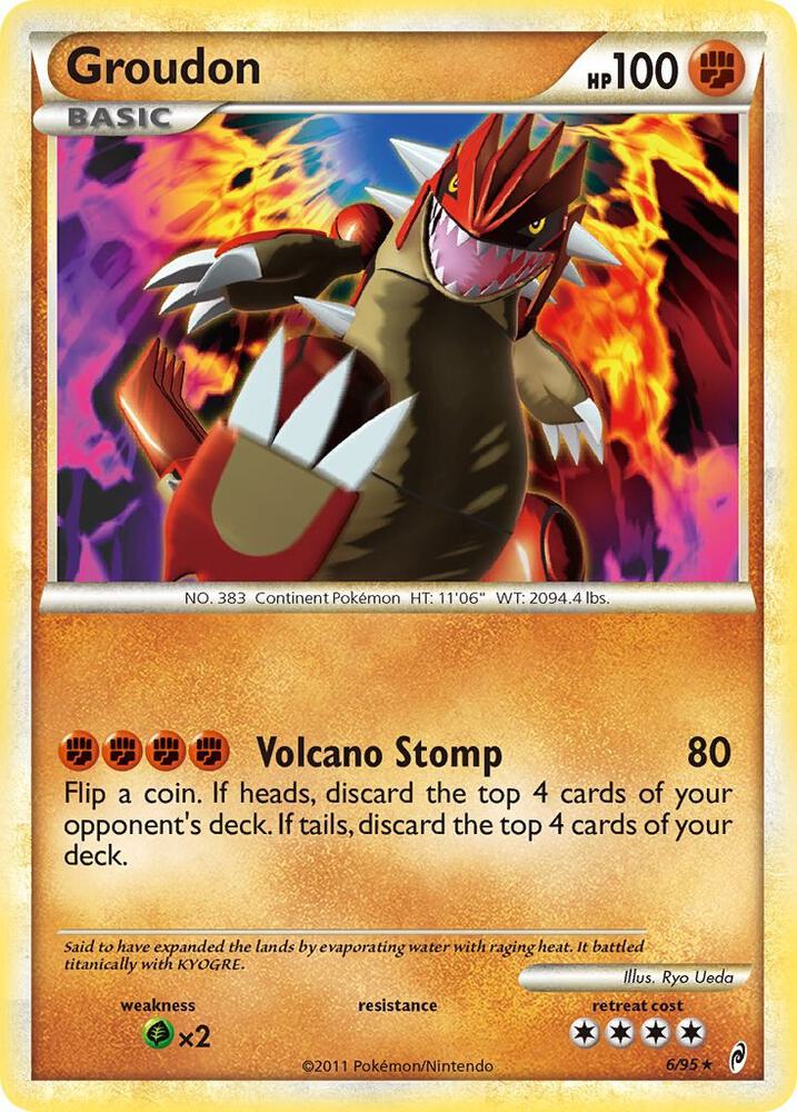 Groudon | Call of Legends #6/95