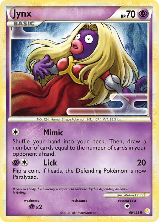 Jynx | HeartGold SoulSilver #69/123