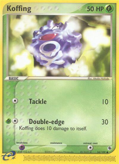 Koffing | EX Ruby and Sapphire #54/109
