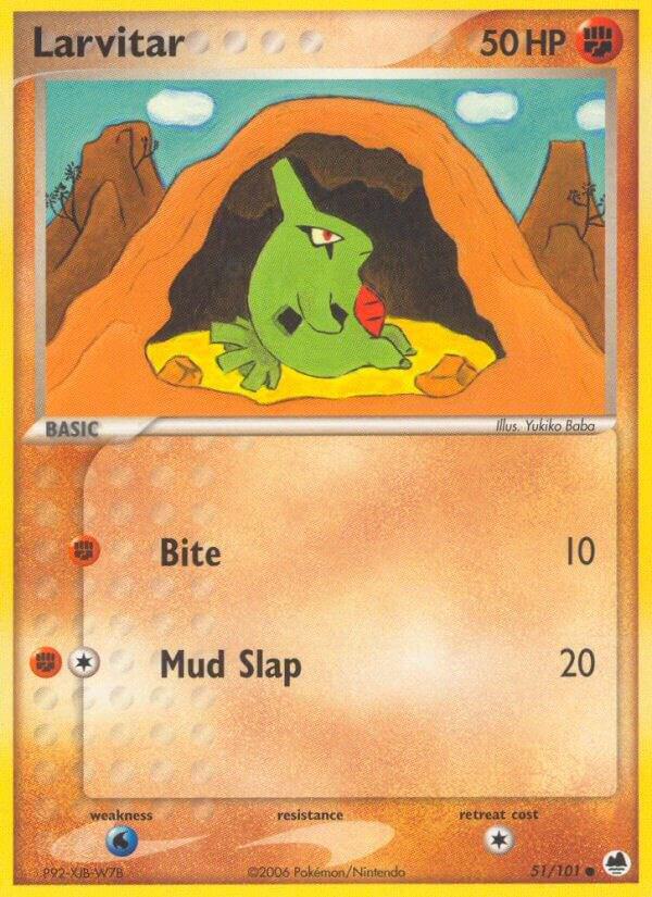 Larvitar | EX Dragon Frontiers #51/101