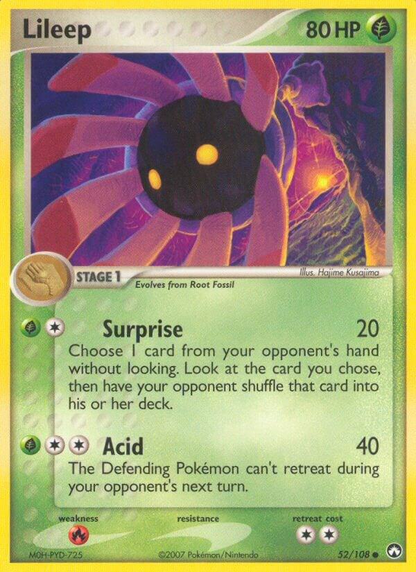 Lileep | EX Power Keepers #52/108