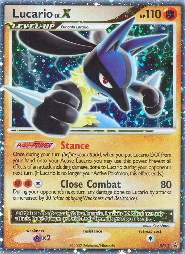 Lucario LV.X - DP12 | Diamond and Pearl Promos #DP12