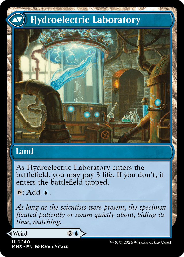 Hydroelectric Specimen // Hydroelectric Laboratory | Modern Horizons 3 #240