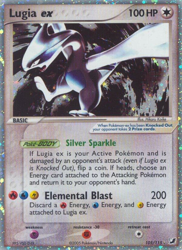 Lugia ex | EX Unseen Forces #105/115