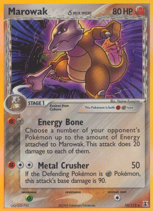 Marowak (Delta Species) | EX Delta Species #10/113