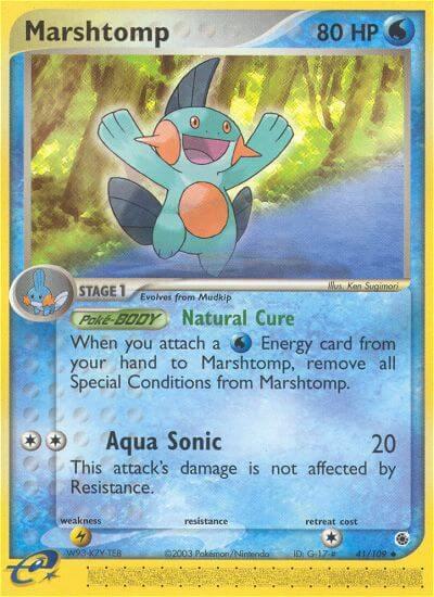 Marshtomp - 41/109 | EX Ruby and Sapphire #41/109