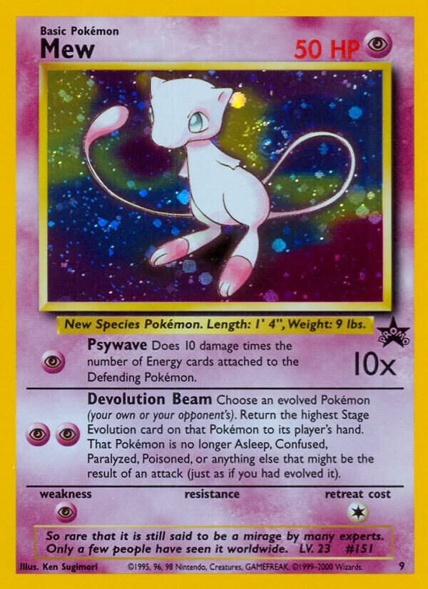 Mew (9) | WoTC Promo #09/53