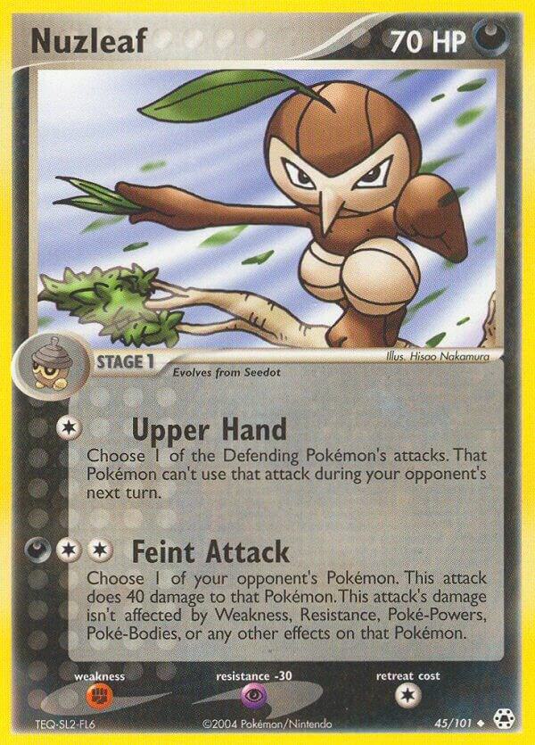 Nuzleaf | EX Hidden Legends #45/101