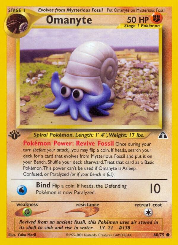 Omanyte | Neo Discovery #60/75
