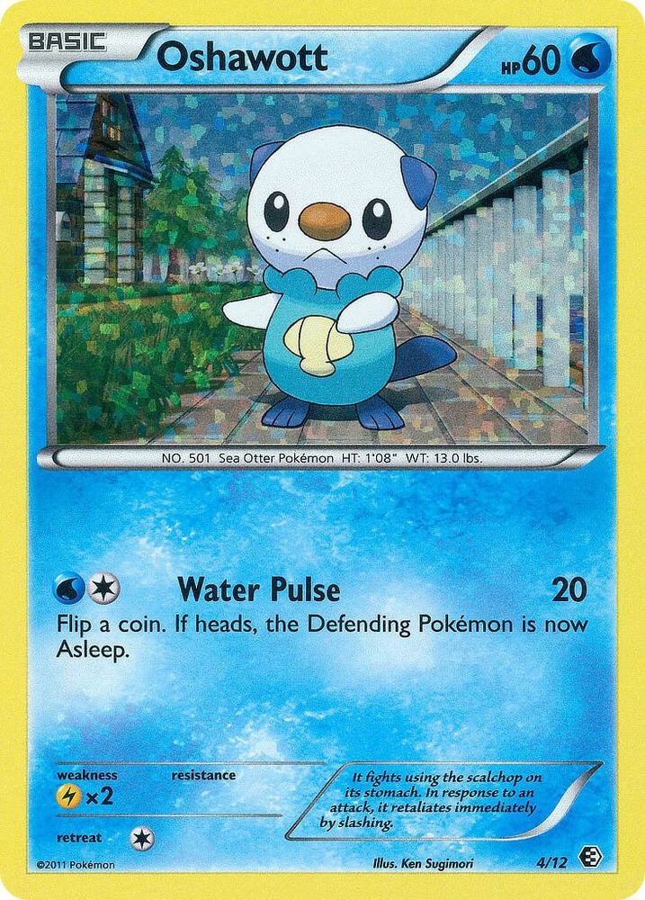 Oshawott - 4/12 | McDonald's Promos 2011 #004/012