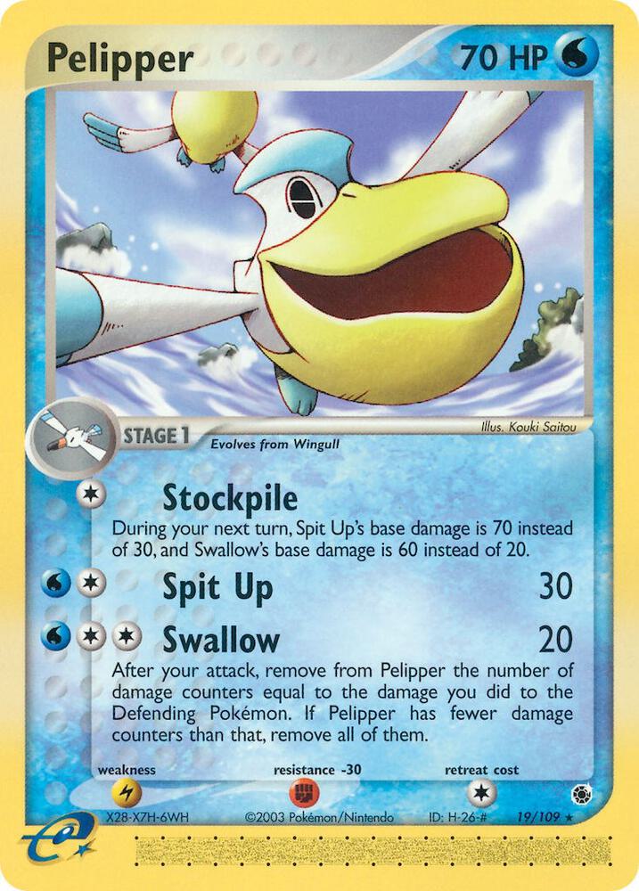 Pelipper | EX Ruby and Sapphire #19/109