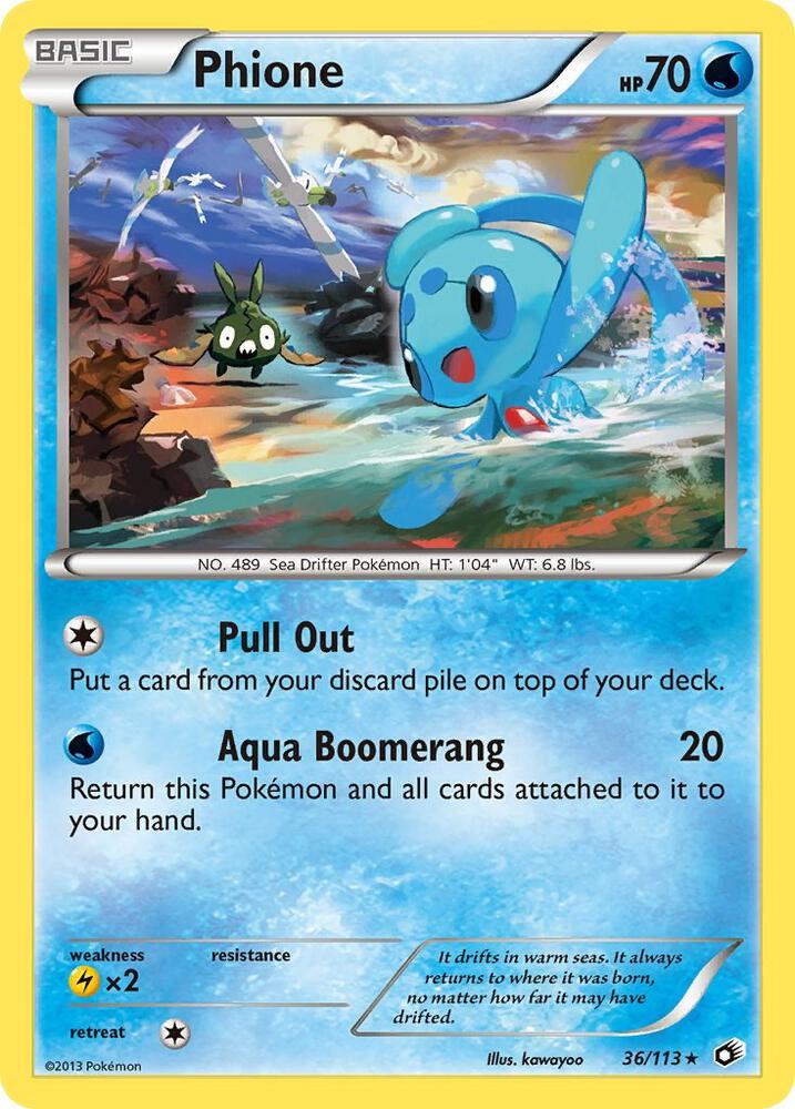 Phione | Legendary Treasures #36/113