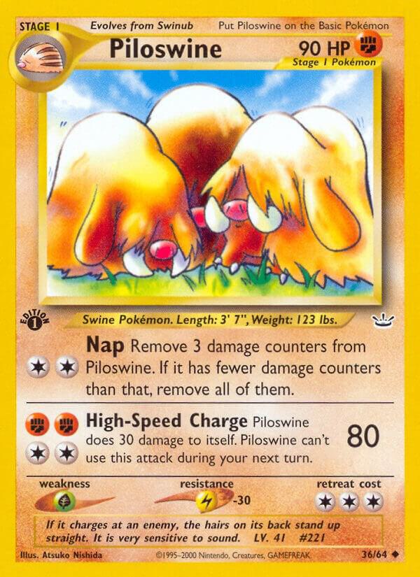 Piloswine | Neo Revelation #36/64