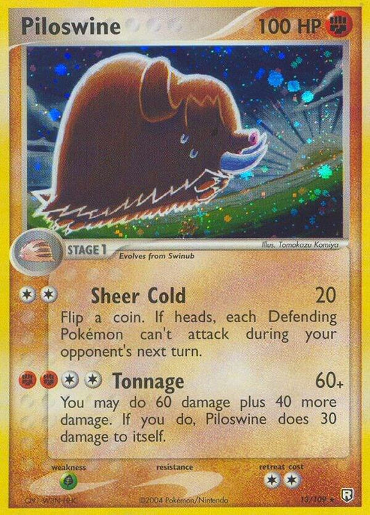 Piloswine | EX Team Rocket Returns #13/109