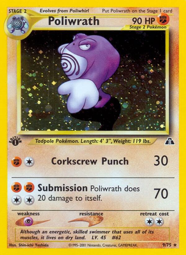 Poliwrath (9) | Neo Discovery #09/75