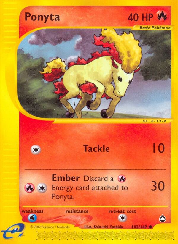 Ponyta | Aquapolis #102/147