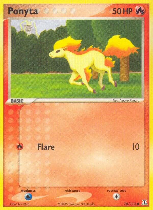 Ponyta | EX Delta Species #78/113
