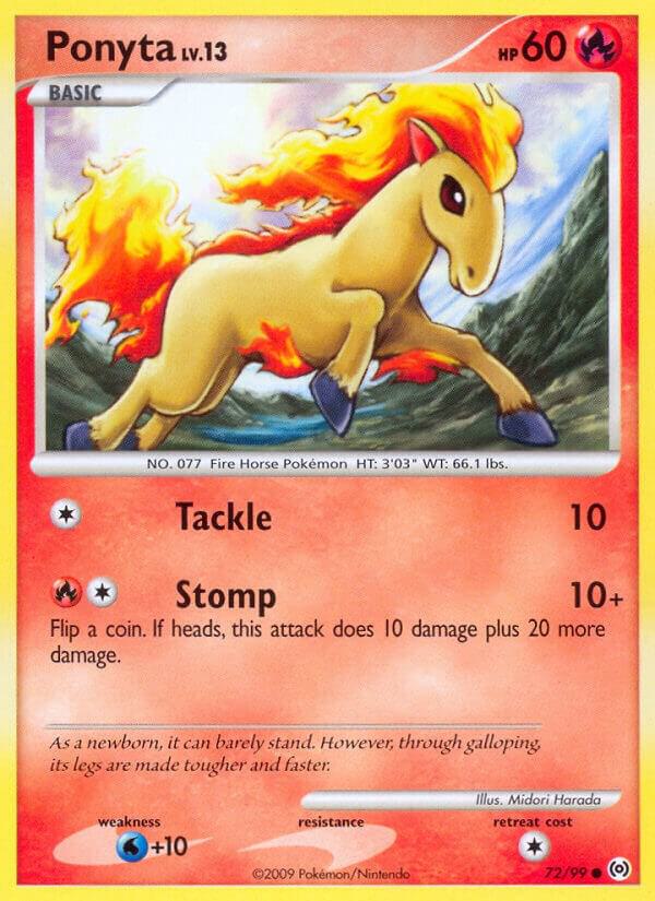 Ponyta (72) | Arceus #72/99