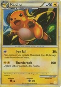 Raichu (#30 Holo) | HGSS Trainer Kit: Gyarados & Raichu #30/30