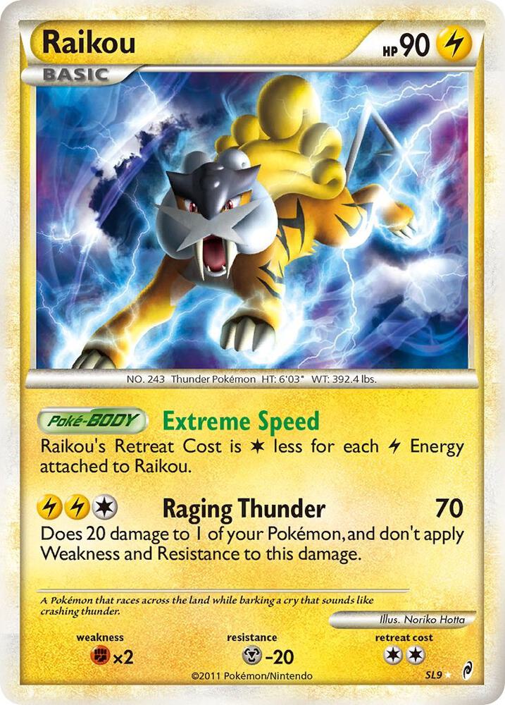 Raikou (Shiny) | Call of Legends #SL9