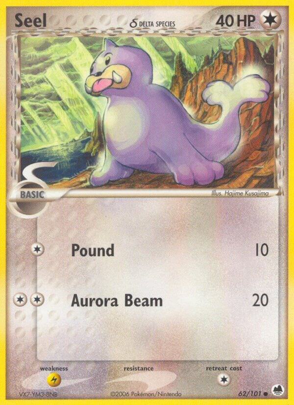 Seel (Delta Species) | EX Dragon Frontiers #62/101