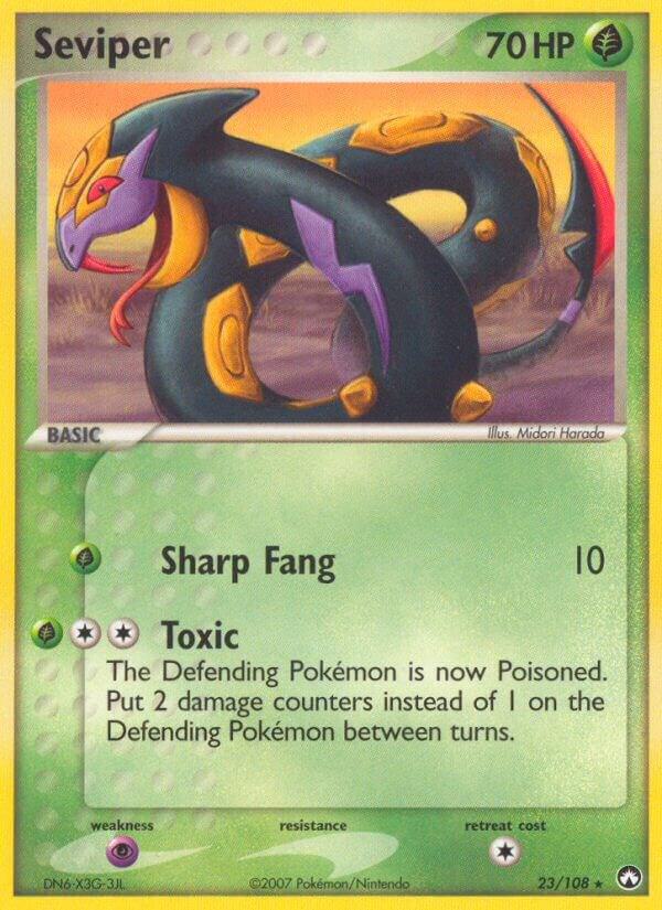 Seviper | EX Power Keepers #23/108