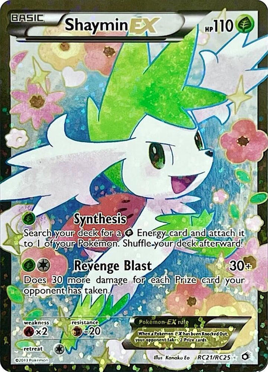 Shaymin EX (Full Art) | Legendary Treasures: Radiant Collection #RC21/RC25