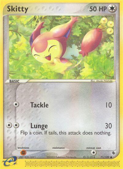 Skitty - 71/109 | EX Ruby and Sapphire #71/109