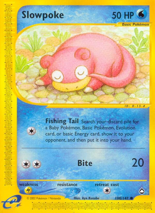 Slowpoke | Aquapolis #108/147