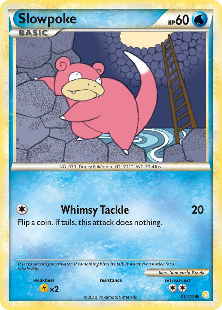 Slowpoke | HeartGold SoulSilver #81/123
