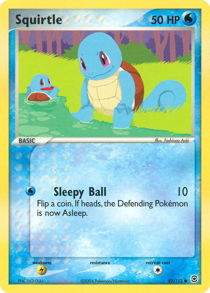 Squirtle - 082/112 | EX FireRed & LeafGreen #82/112