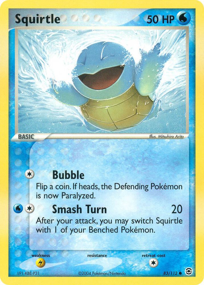 Squirtle - 083/112 | EX FireRed & LeafGreen #83/112