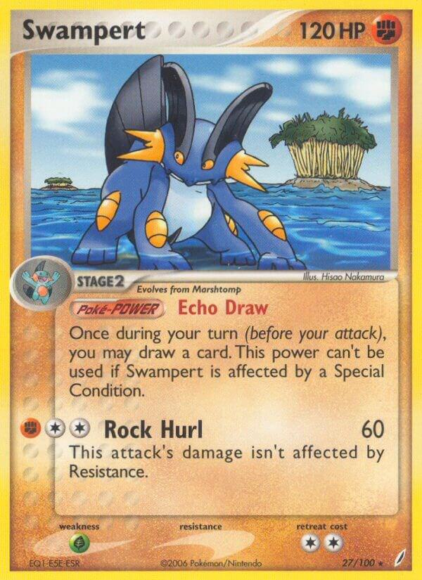 Swampert | EX Crystal Guardians #27/100