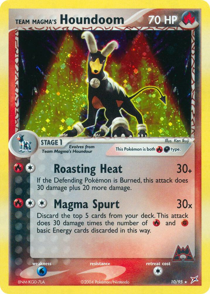 Team Magma's Houndoom - 10/95 | EX Team Magma vs Team Aqua #10/95