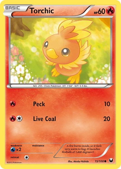 Torchic (15) | Dark Explorers #15/108
