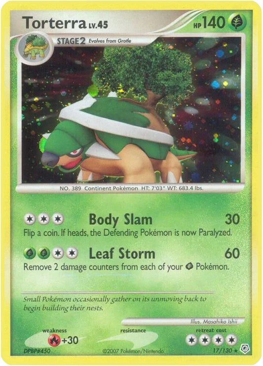Torterra | Diamond and Pearl #17/130