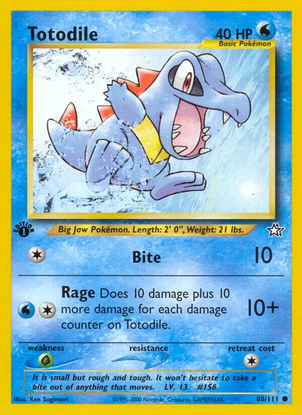 Totodile (80) | Neo Genesis #080/111