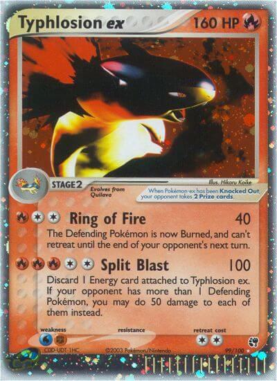 Typhlosion ex | EX Sandstorm #99/100
