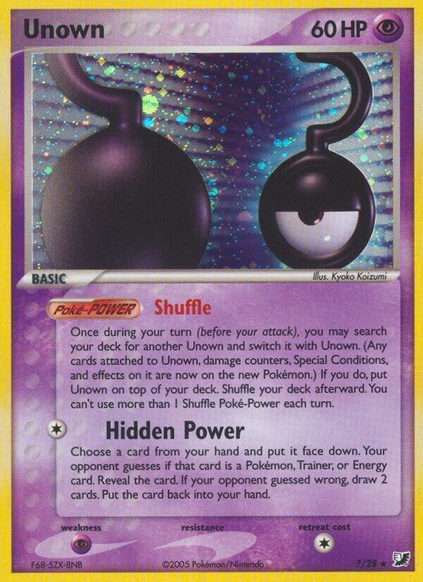 Unown (?) | EX Unseen Forces #?/28
