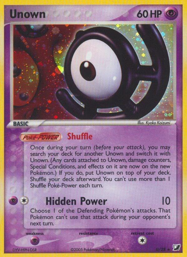 Unown (U) | EX Unseen Forces #U/28