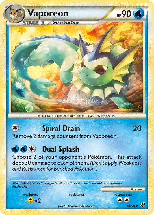 Vaporeon | Undaunted #41/90