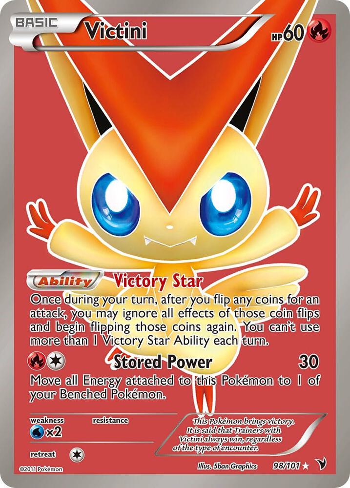 Victini (98 Full Art) | Noble Victories #98/101
