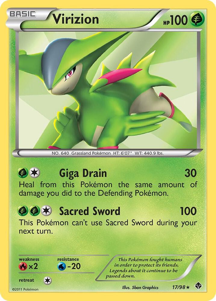 Virizion | Emerging Powers #17/98