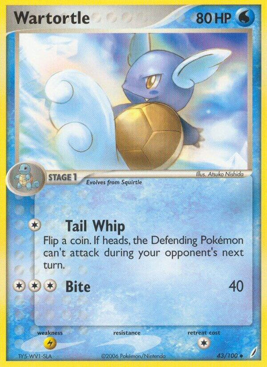 Wartortle - 043/100 | EX Crystal Guardians #43/100