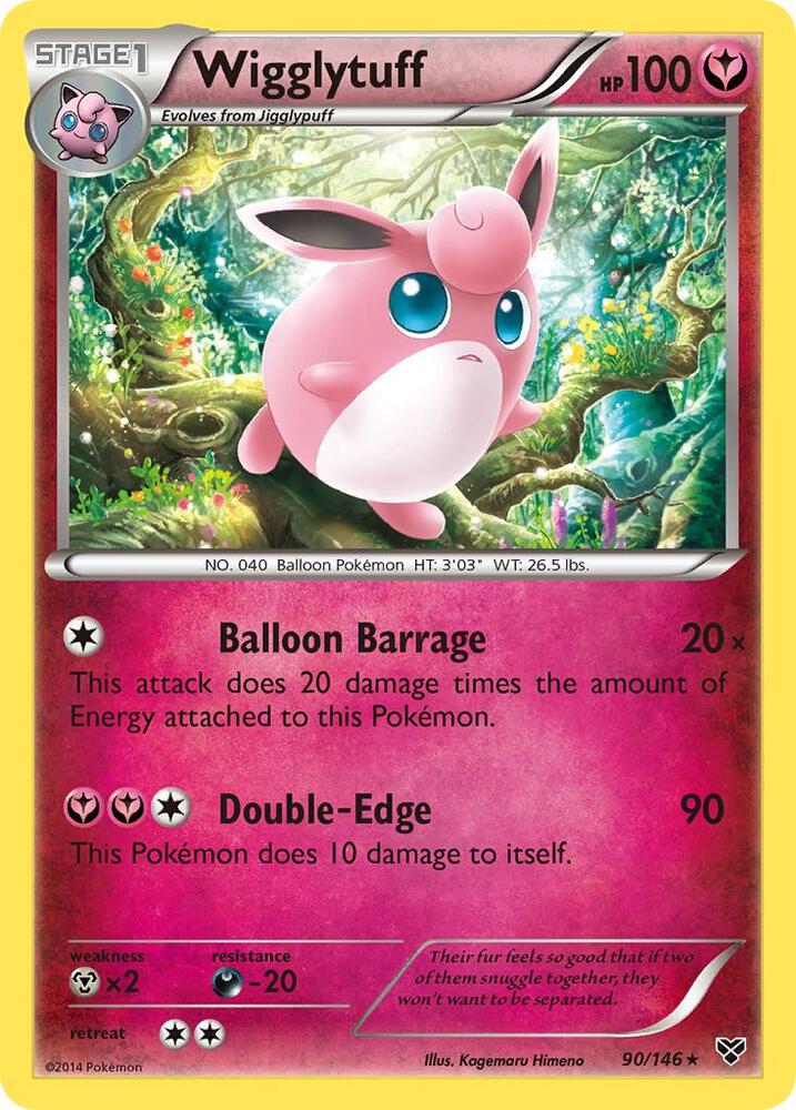 Wigglytuff (90) | XY Base Set #90/146
