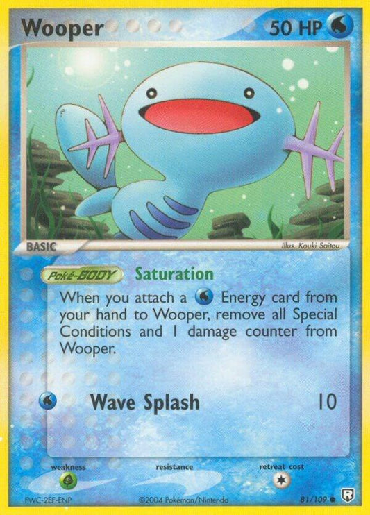 Wooper | EX Team Rocket Returns #81/109