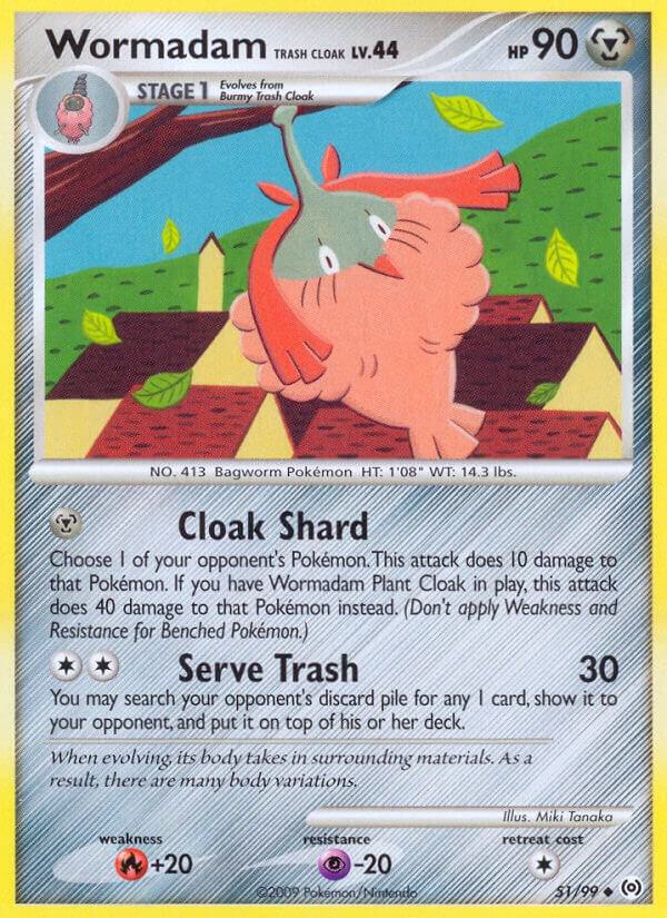 Wormadam Trash Cloak | Arceus #51/99