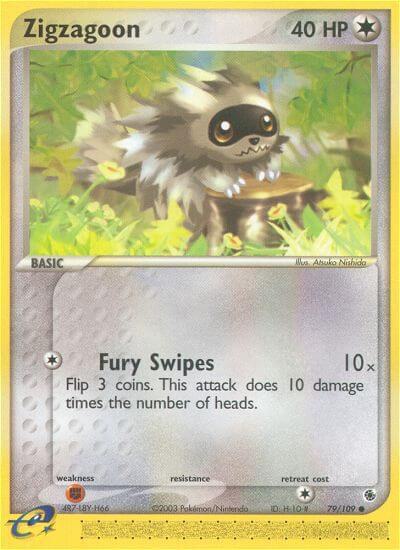 Zigzagoon | EX Ruby and Sapphire #79/109
